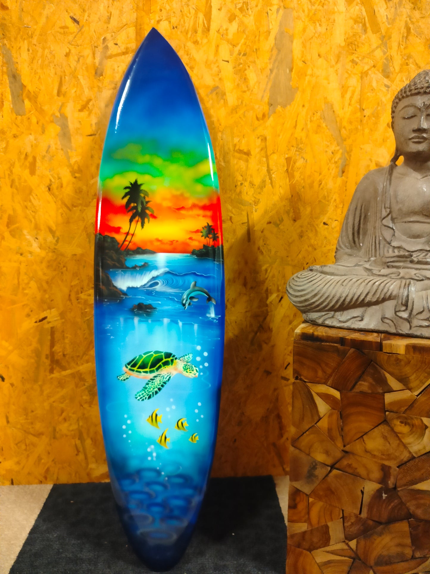 Natural (untreated) - Surfboard Surfboard - Decoration - 100 cm