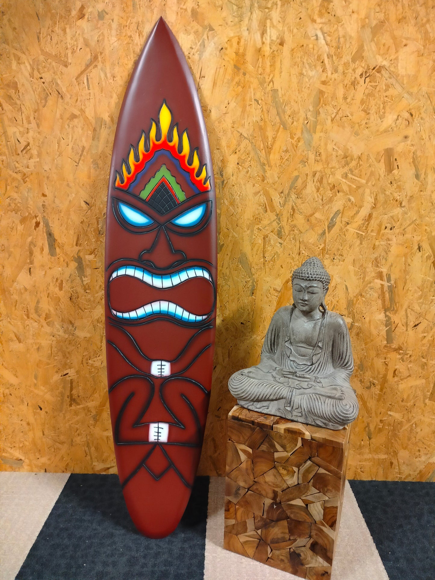 Natural (untreated) - Surfboard Surfboard - Decoration - 100 cm