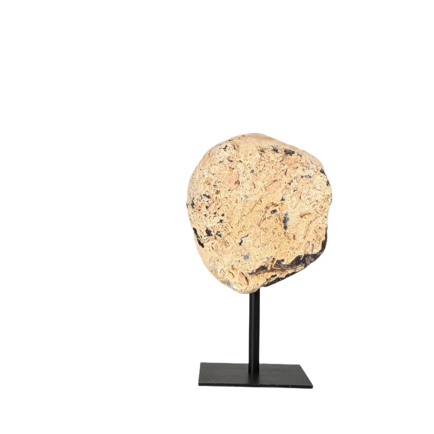 Géode d'agate sur support 22 cm