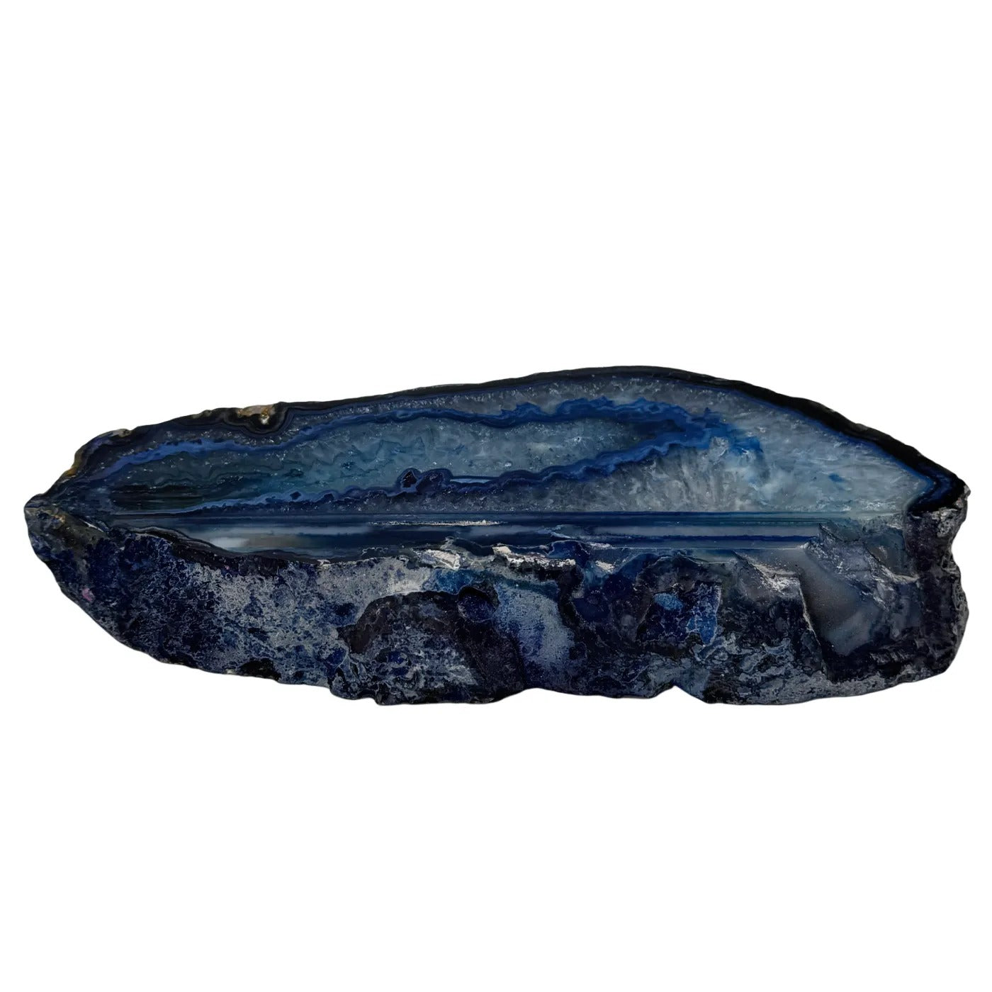 Tranche d'agate - plaque - 20 cm - #2
