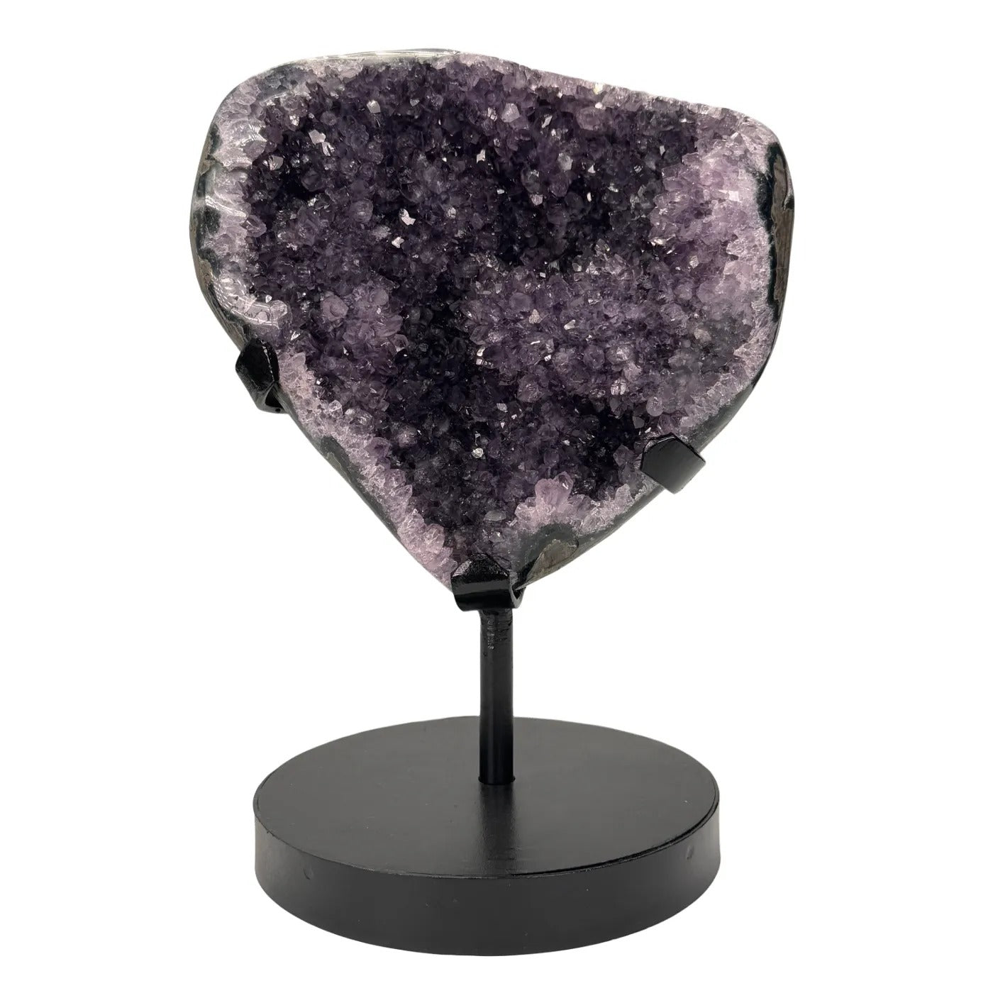 Amethist op standaard -hoge kwaliteit -22 cm - 2,1 kg