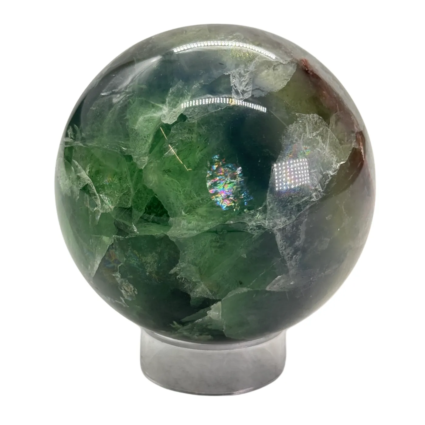 Fluorite verte - sphère - 6 cm - #1