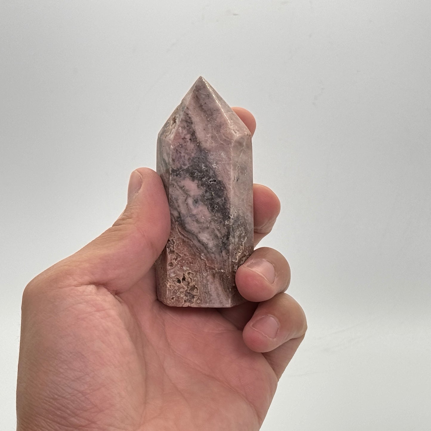 Pink amethyst tower 9 cm #3