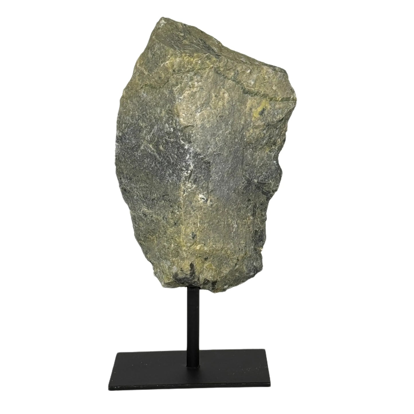 Ruwe Serpentijn uit Brazilië op standaard