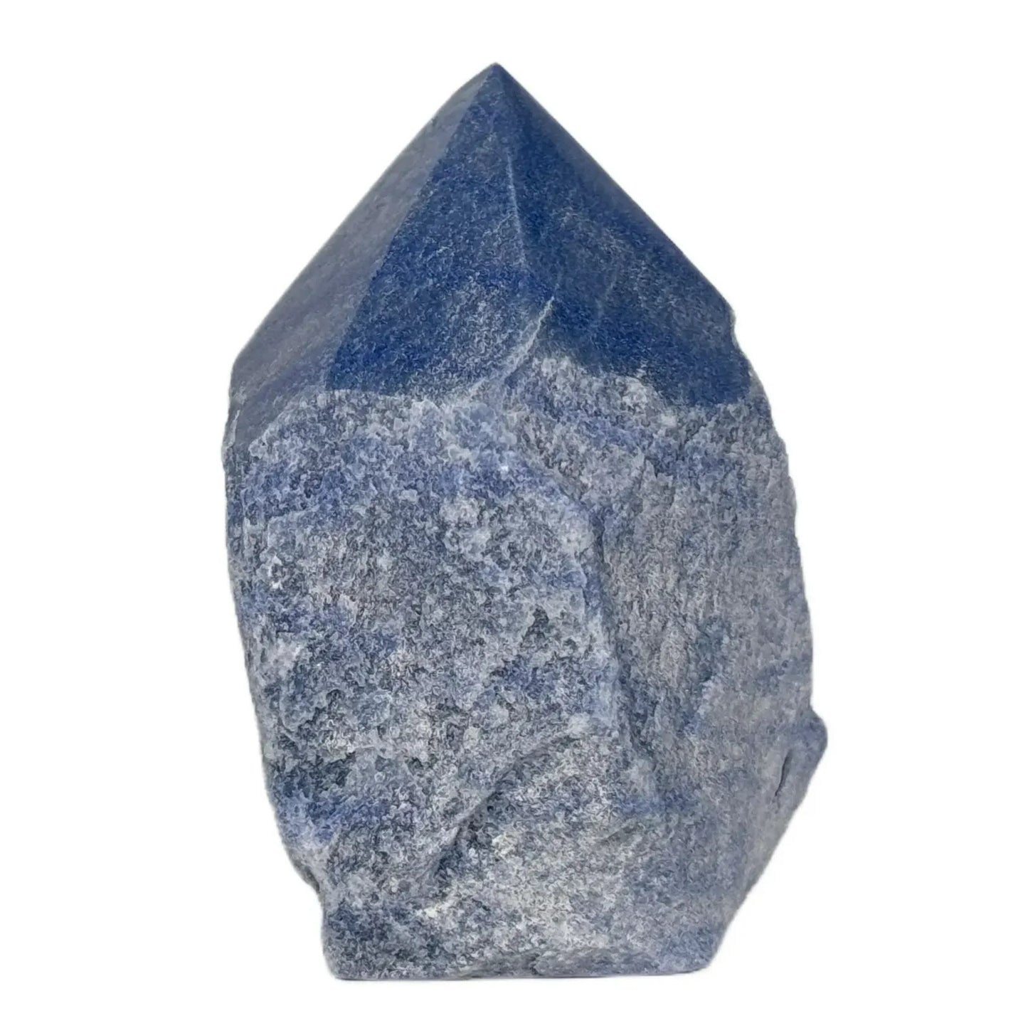 Pointe polie supérieure en quartz bleu n° 1