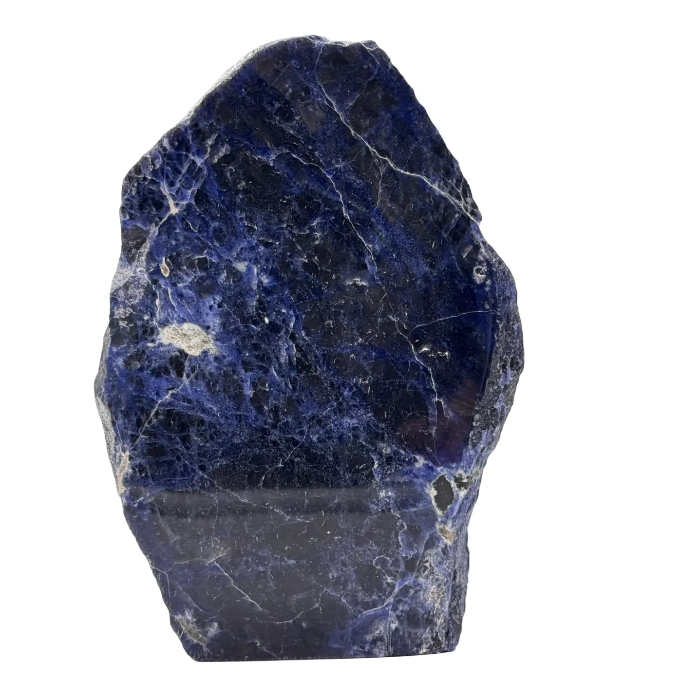 Fluorite verte - brute et polie - base taillée - 19 cm #1