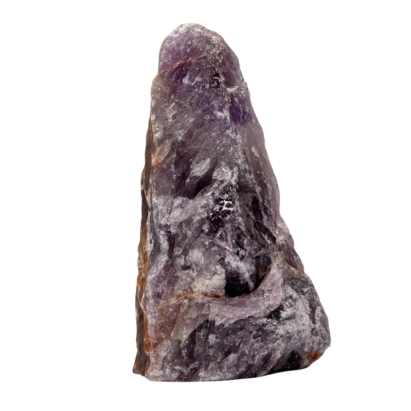 Amethist - ruw - half gepolijst - cut base - #3