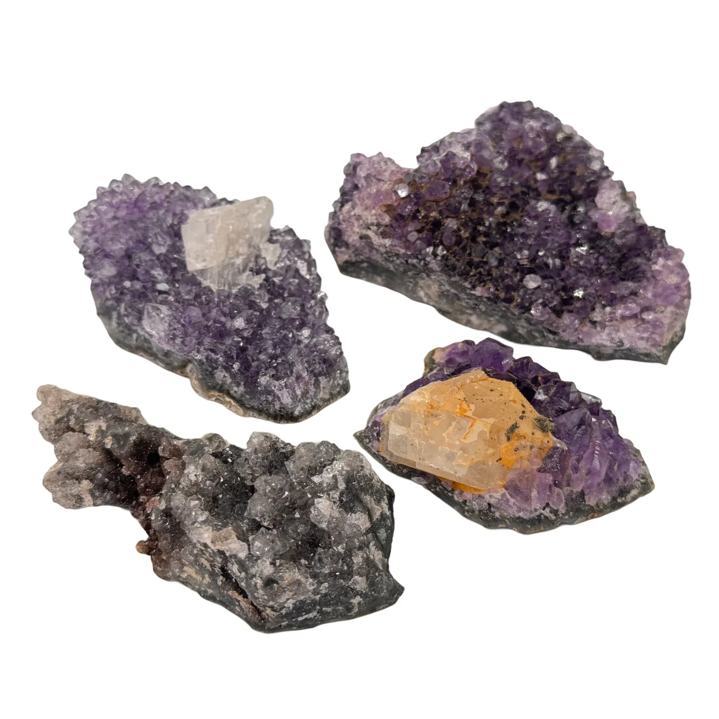 Amas d'améthyste - formations spéciales - lot 3
