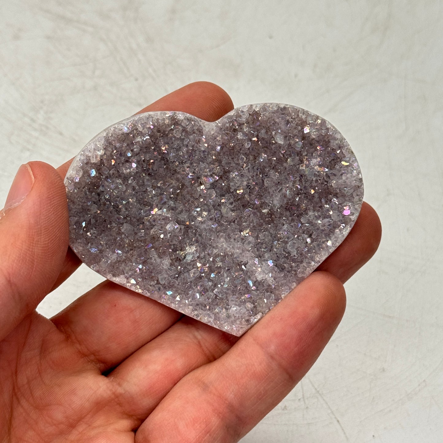 Aura de titane du cœur de quartz n°1