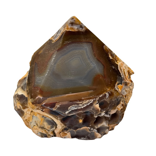 Agaat geslepen punt #1