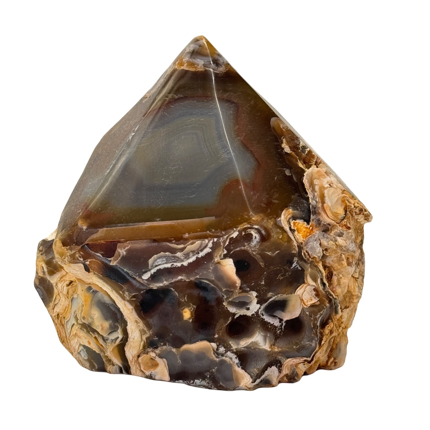 Pointe de coupe d'agate n°1