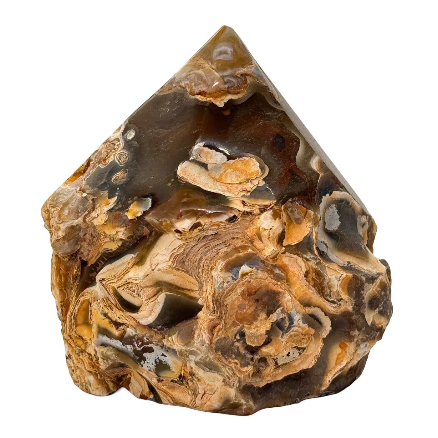 Pointe de coupe d'agate n°1