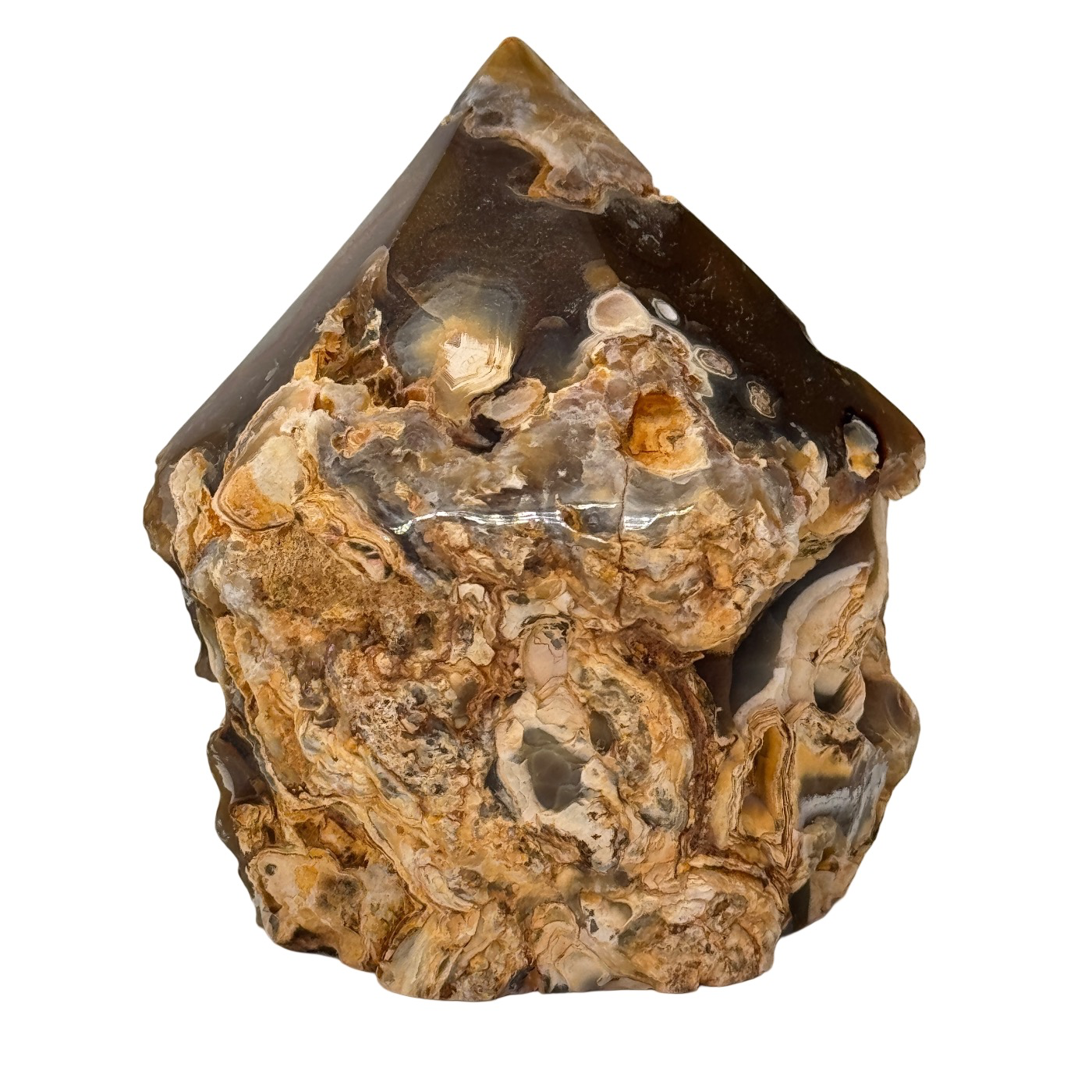 Pointe de coupe d'agate n°1