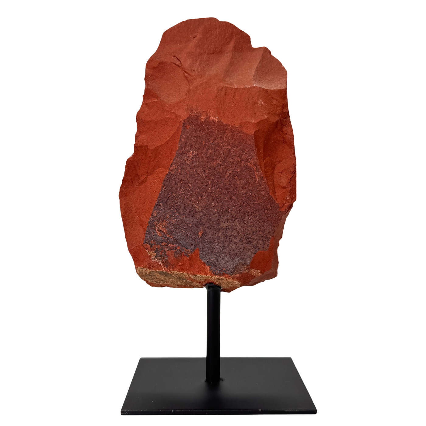 Red Jasper Rough on Stand #1