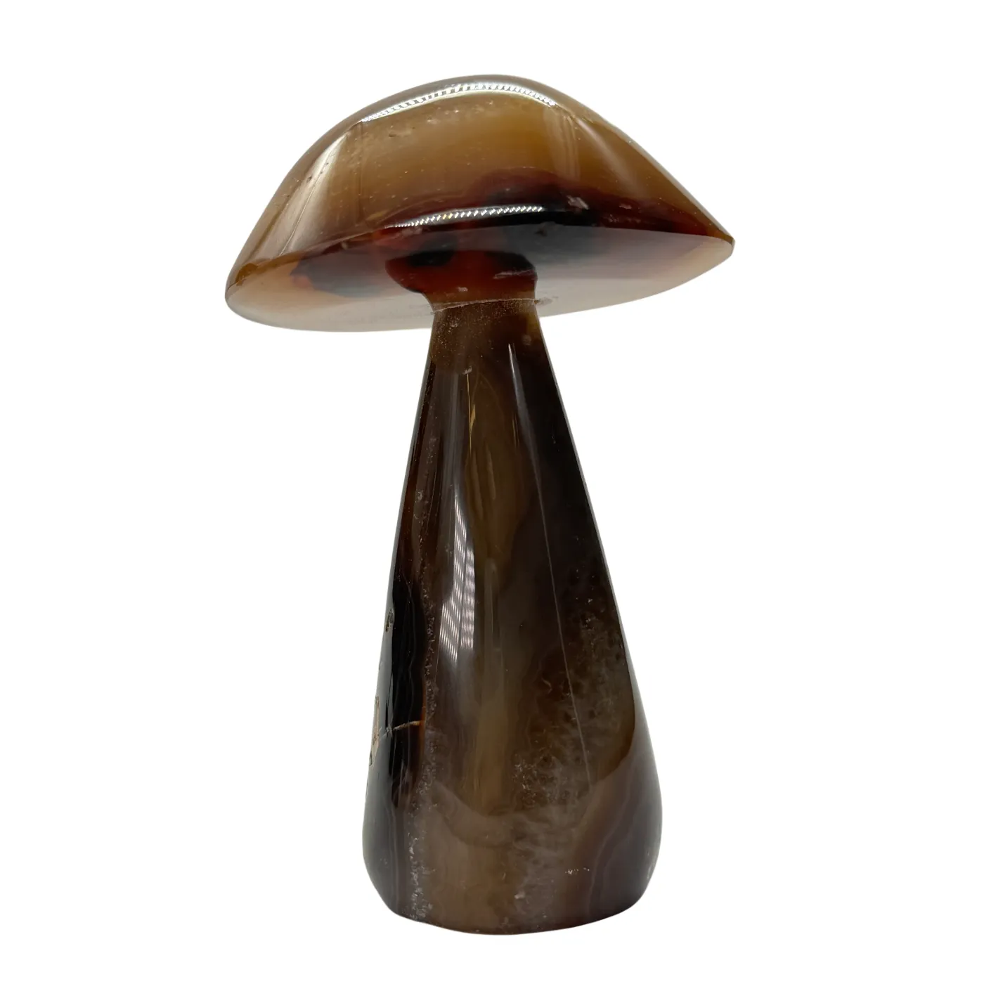 Agaat paddenstoel #1 - hoge kwaliteit agaat