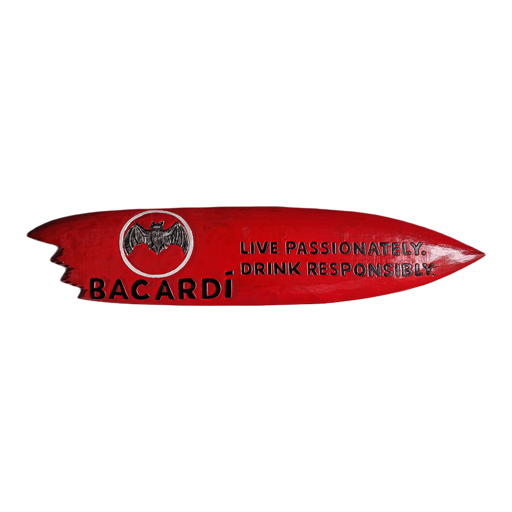 Bacardi 3 - houten barbord - 100 cm