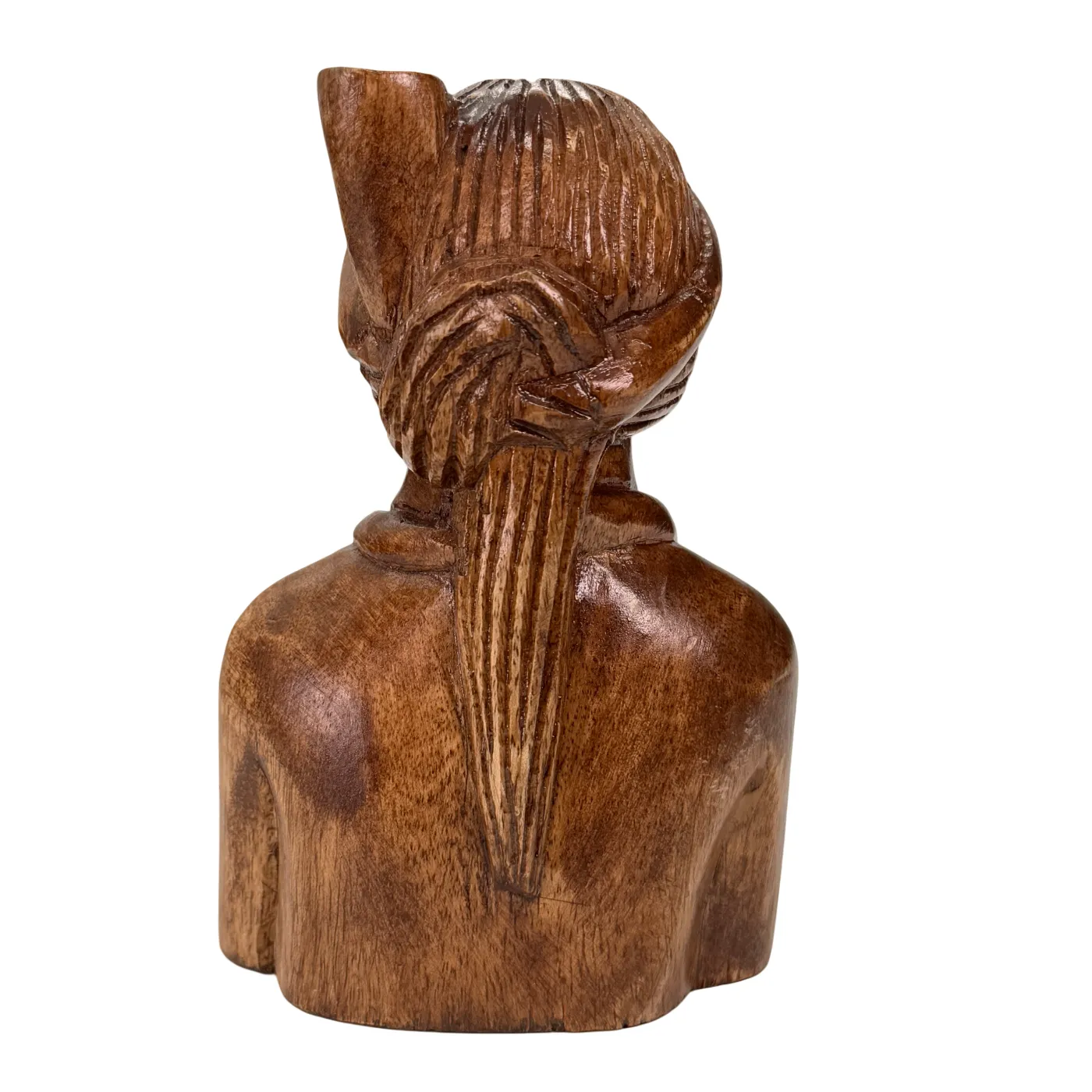 stam vrouw - hand gesneden beeld - houtsnijwerk