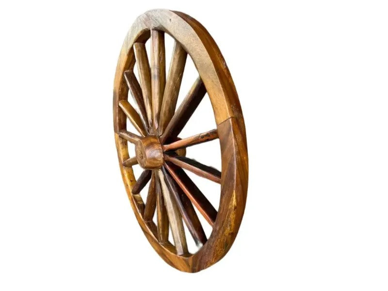 Houten karrenwiel 95 cm (alleen afhalen)