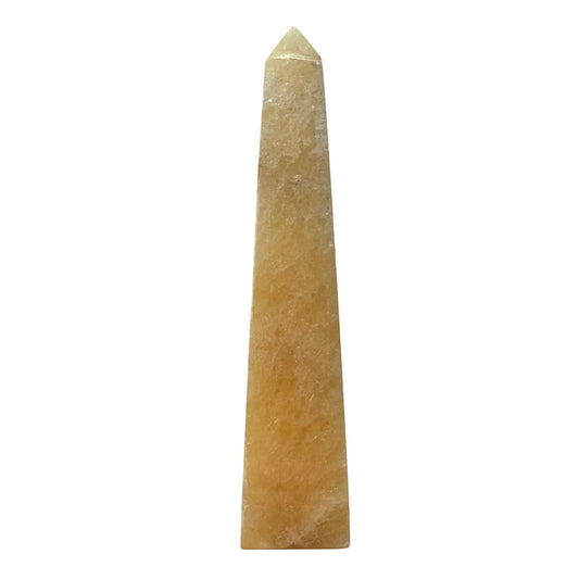 Oranje calciet obelisk #1