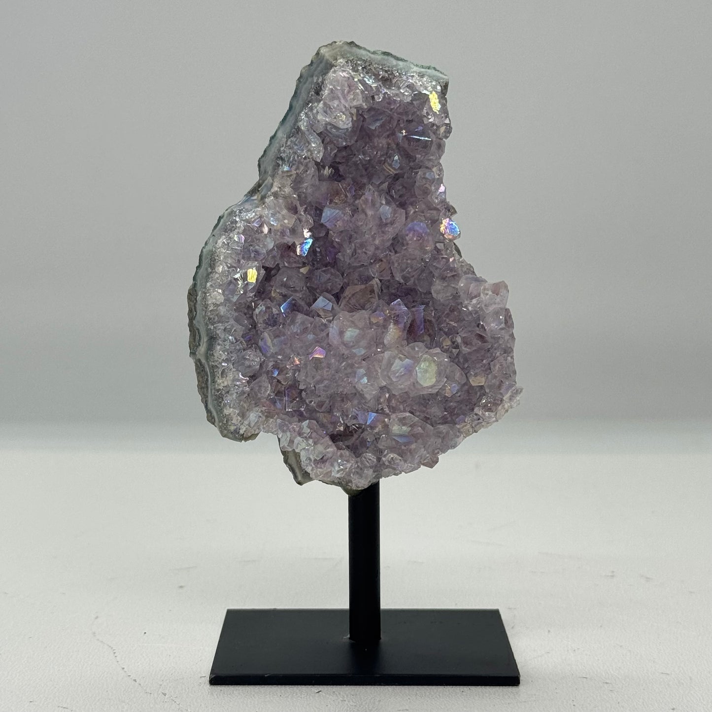 Angel aura kwarts op standaard