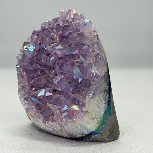 Angel aura kwarts cut base #1