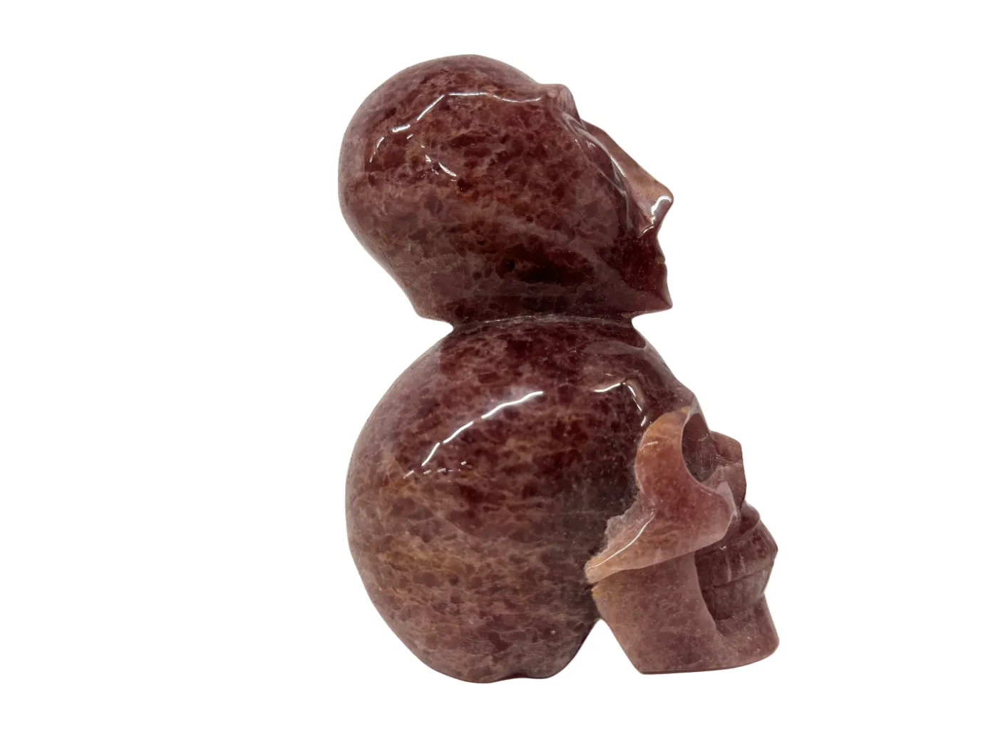 Aardbeienkwarts & Howliet Schedel / Alien – Gepolijst