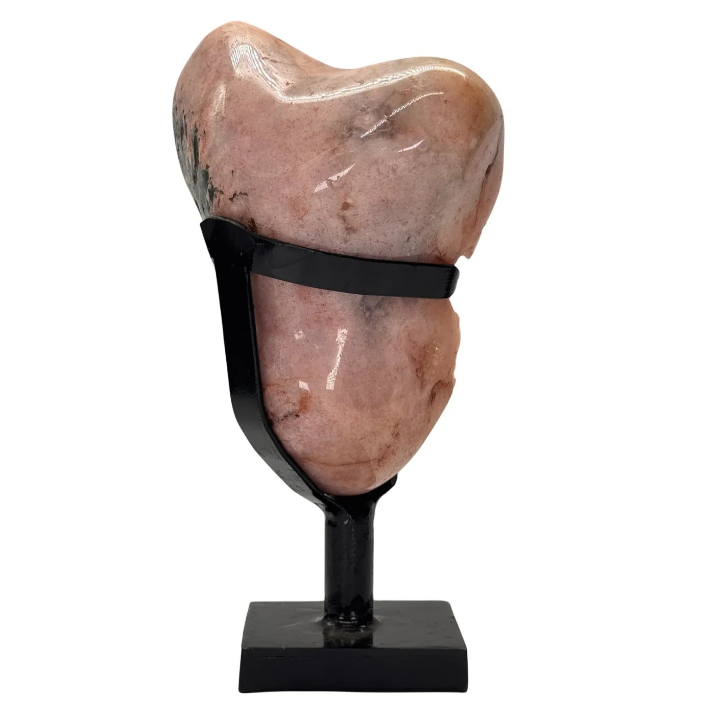 Roze amethist van hoge kwaliteit op standaard #1