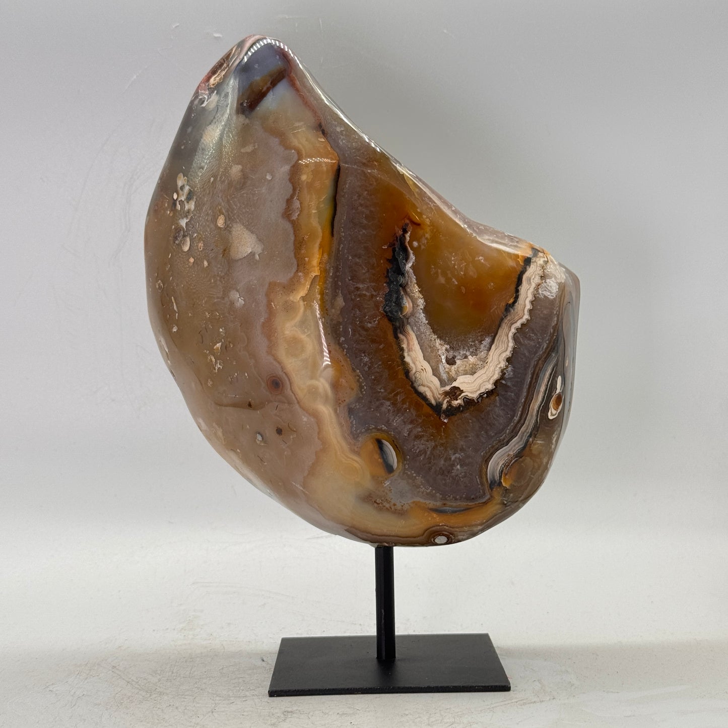 Agate de roche sur le stand n°5