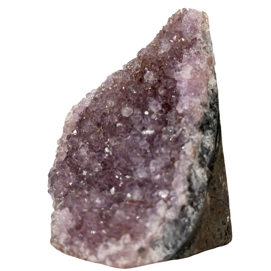 Kleine amethist druse cut base #2