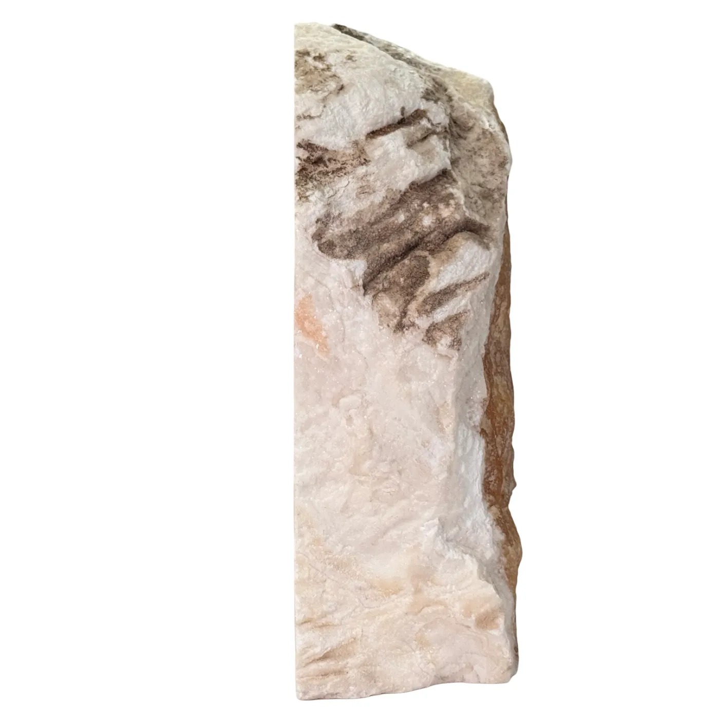 Oranje calciet cut base van 2,8 kg