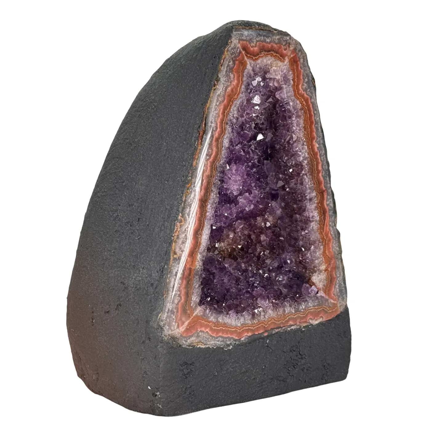 Amethist geode kathedraal klein - dieppaars - hoge kwaliteit #1