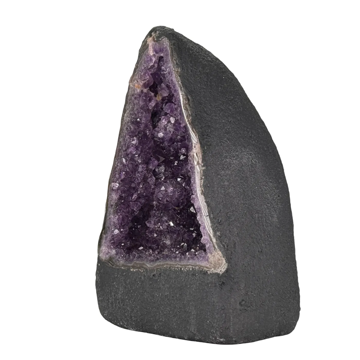 Amethist geode kathedraal klein - dieppaars - hoge kwaliteit #2