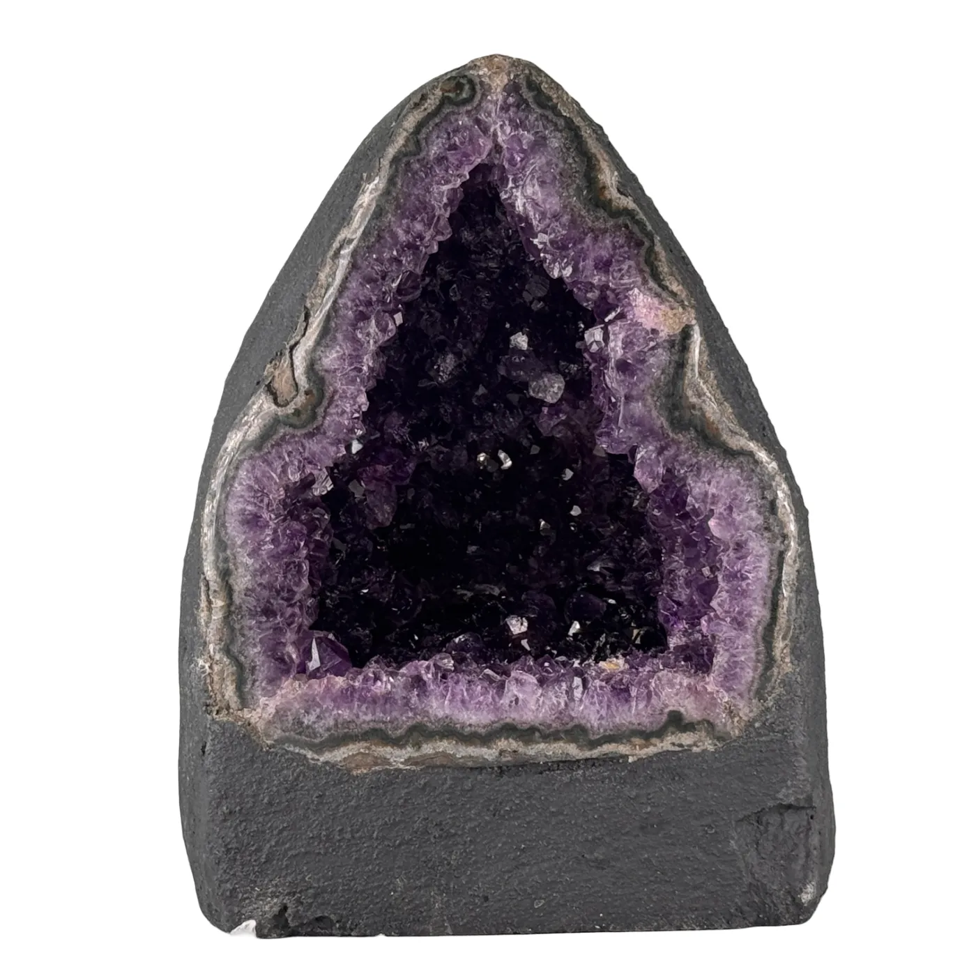 Amethist geode kathedraal klein - dieppaars - hoge kwaliteit #4