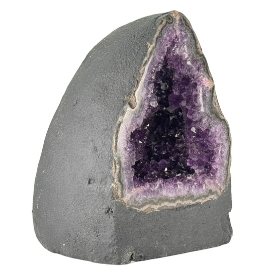 Amethist geode kathedraal klein - dieppaars - hoge kwaliteit #4