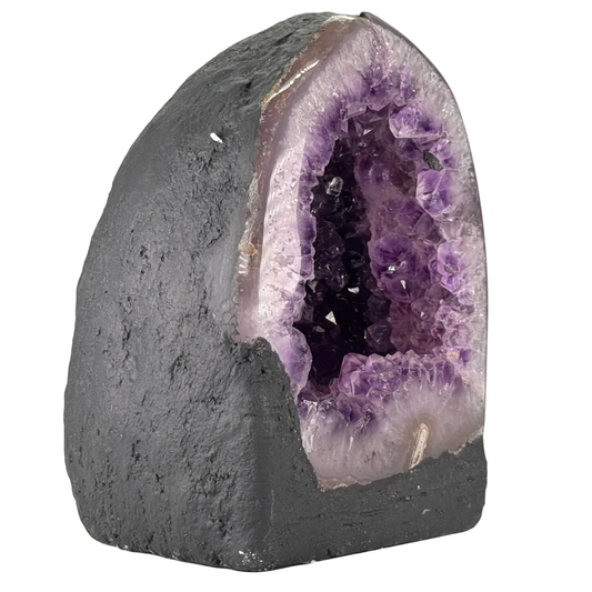 Amethist geode kathedraal klein - dieppaars - hoge kwaliteit #5
