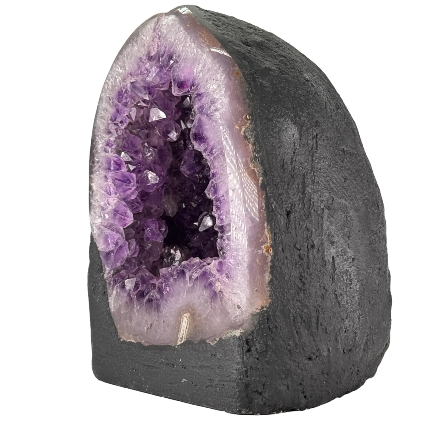 Amethist geode kathedraal klein - dieppaars - hoge kwaliteit #5