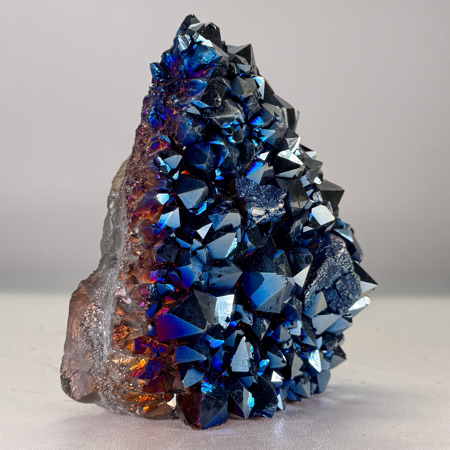 Titanium Blue Cluster Cut Base #1