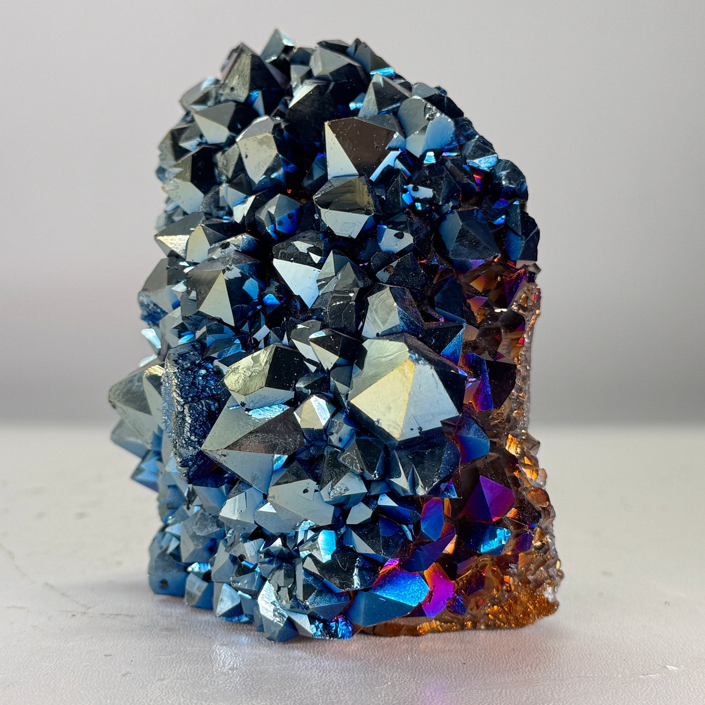 Titanium Blue Cluster Cut Base #1