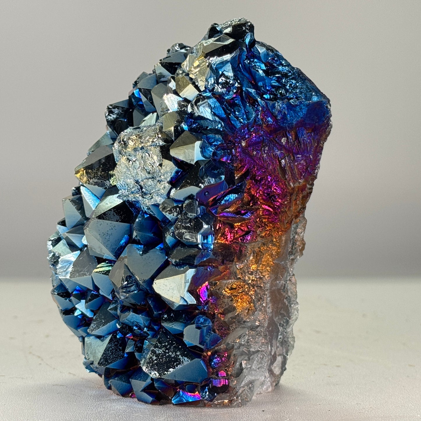Titanium Blue Cluster Cut Base #3