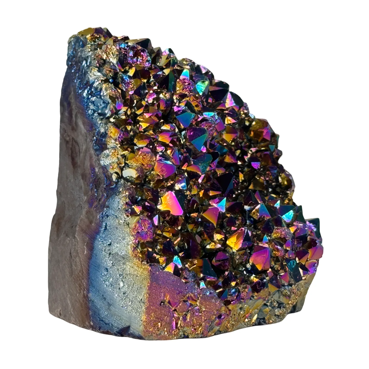 Titanium Rainbow cluster cut base #1