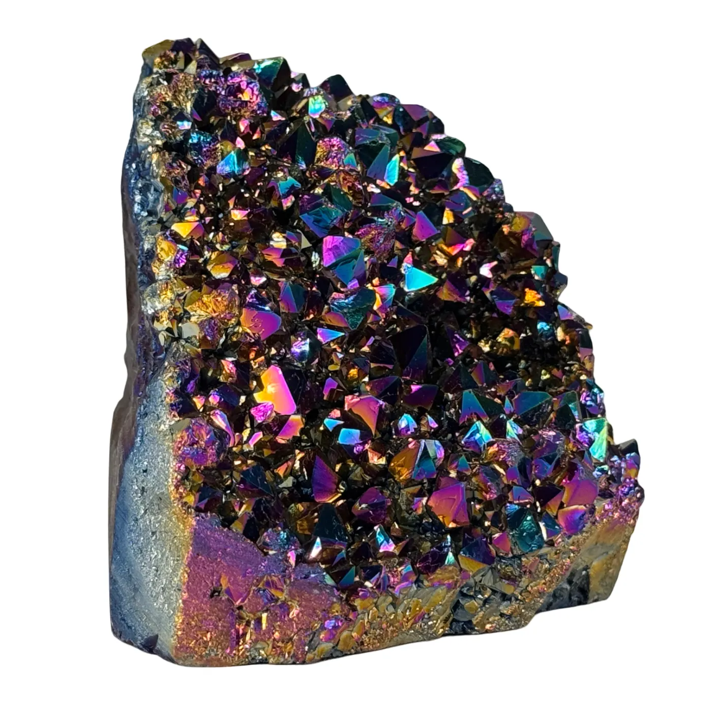 Titanium Rainbow cluster cut base #1