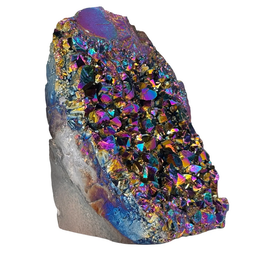 Titanium Rainbow cluster cut base #2