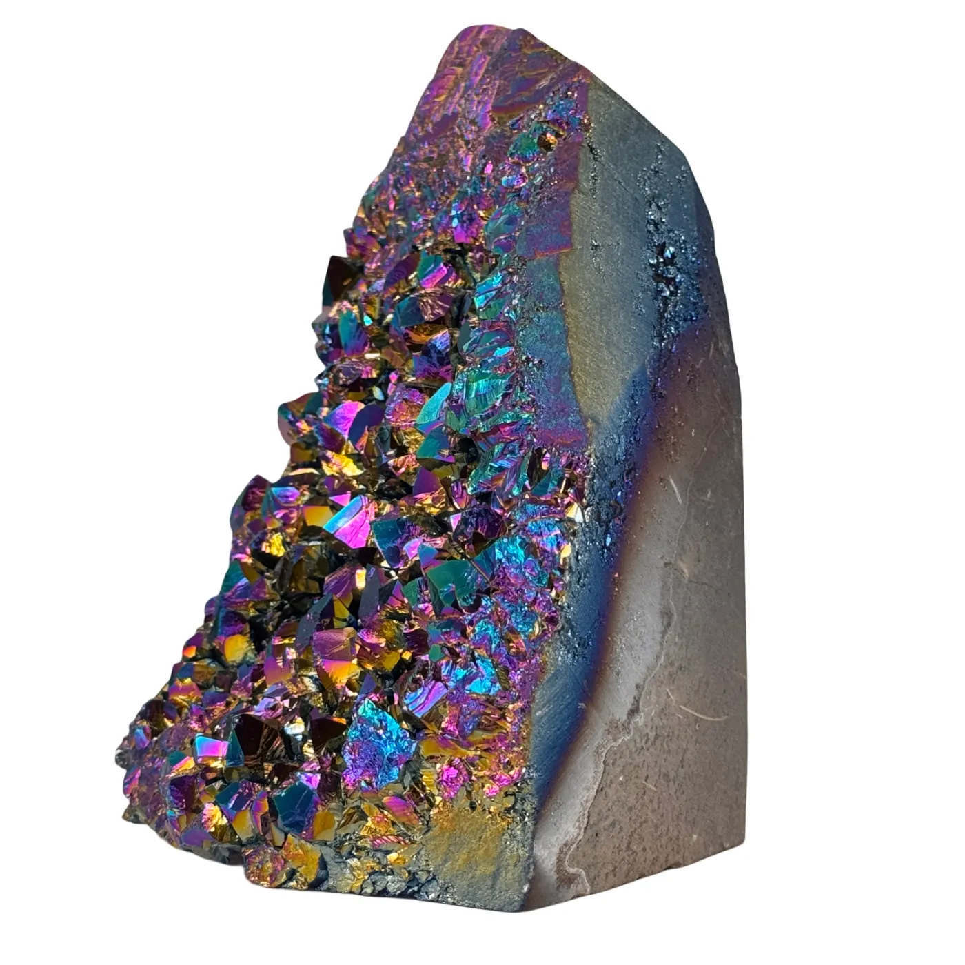 Titanium Rainbow cluster cut base #2