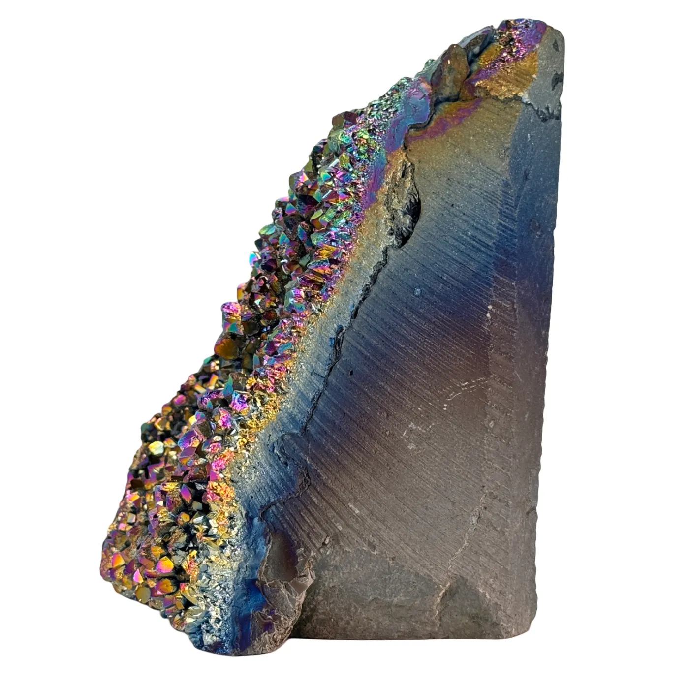 Titanium Rainbow cluster cut base #3