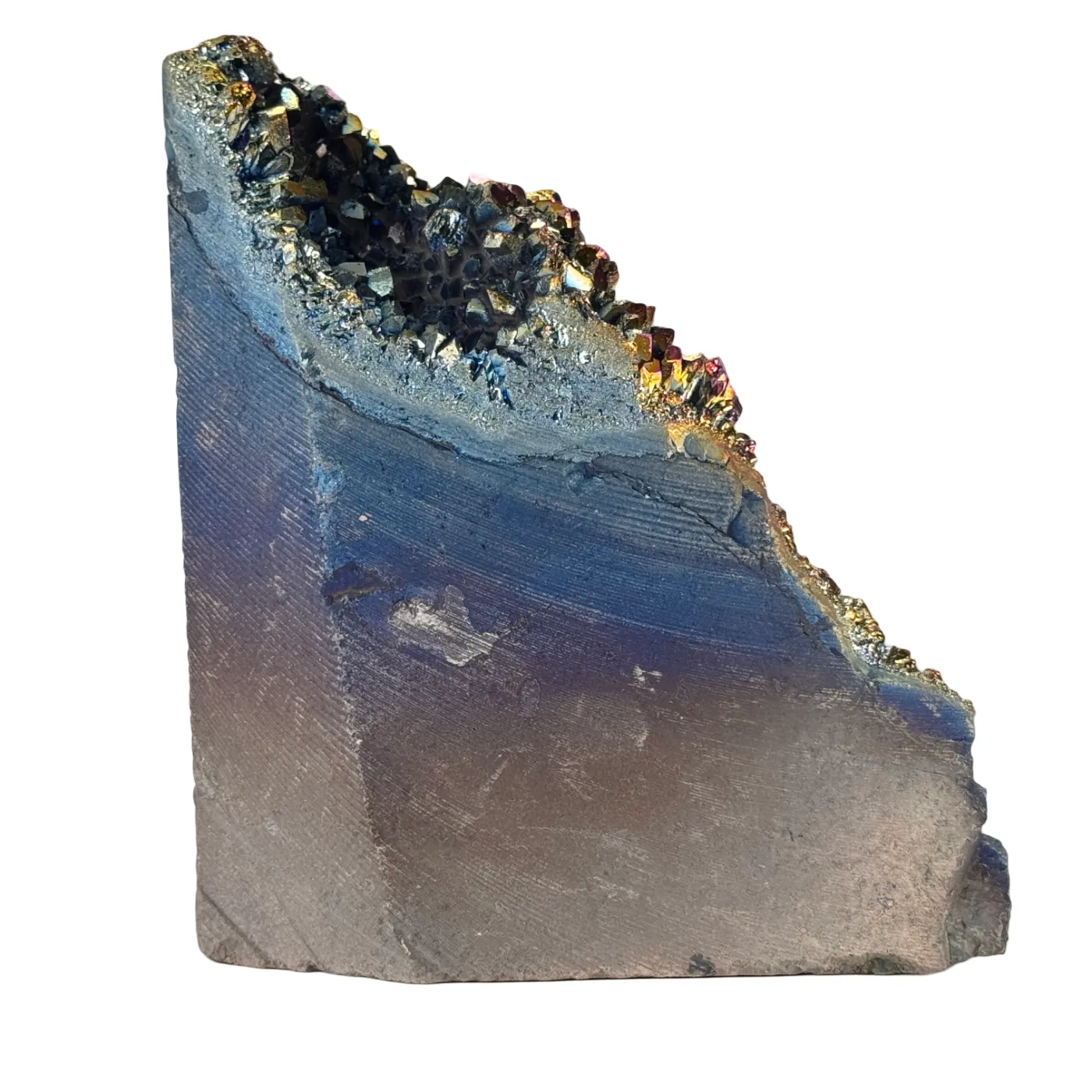 Titanium Rainbow cluster cut base #3