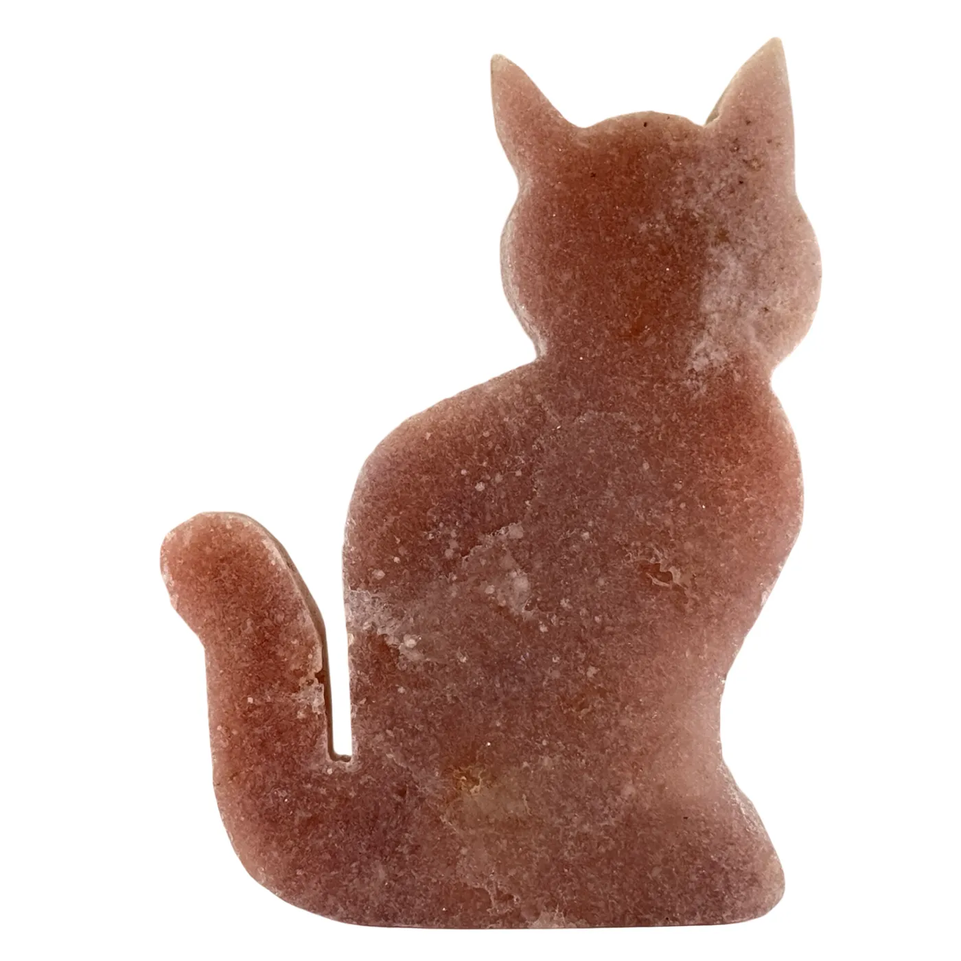 Roze amethist poes figuur #1