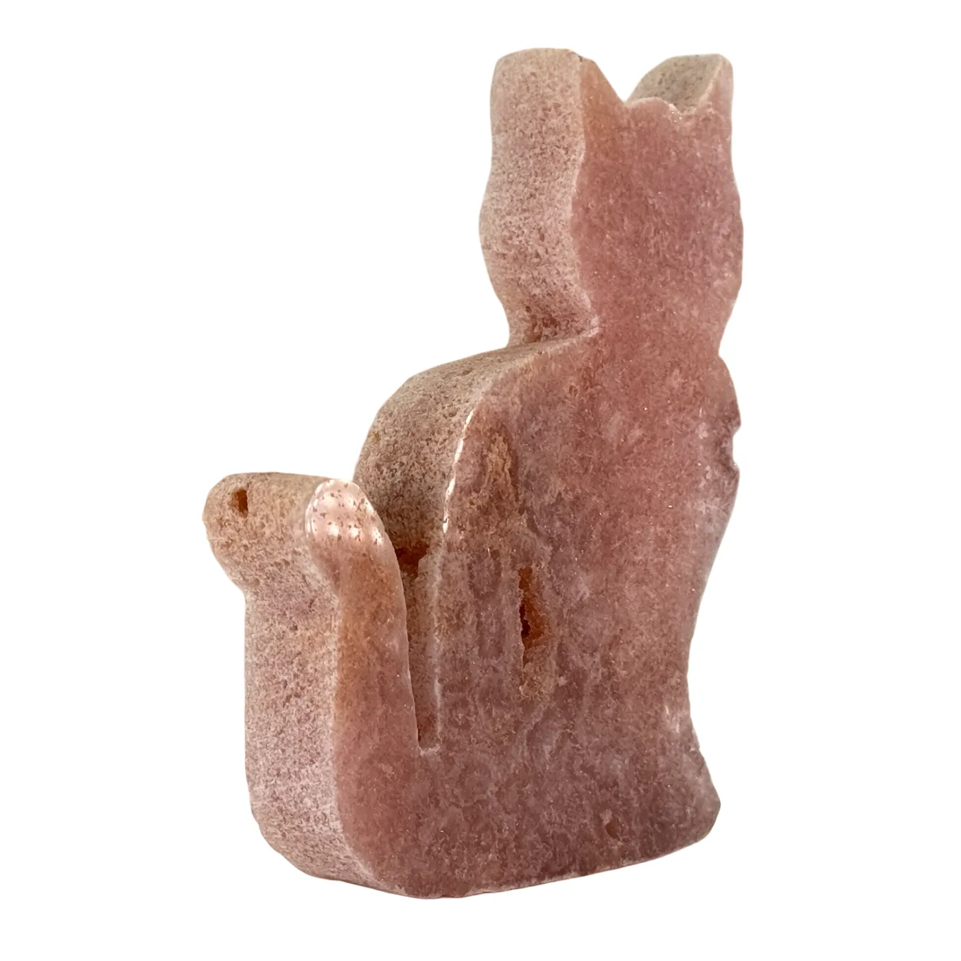 Roze amethist poes figuur #2