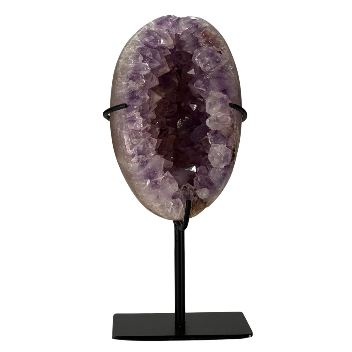 Améthyste polie sur la norme #4