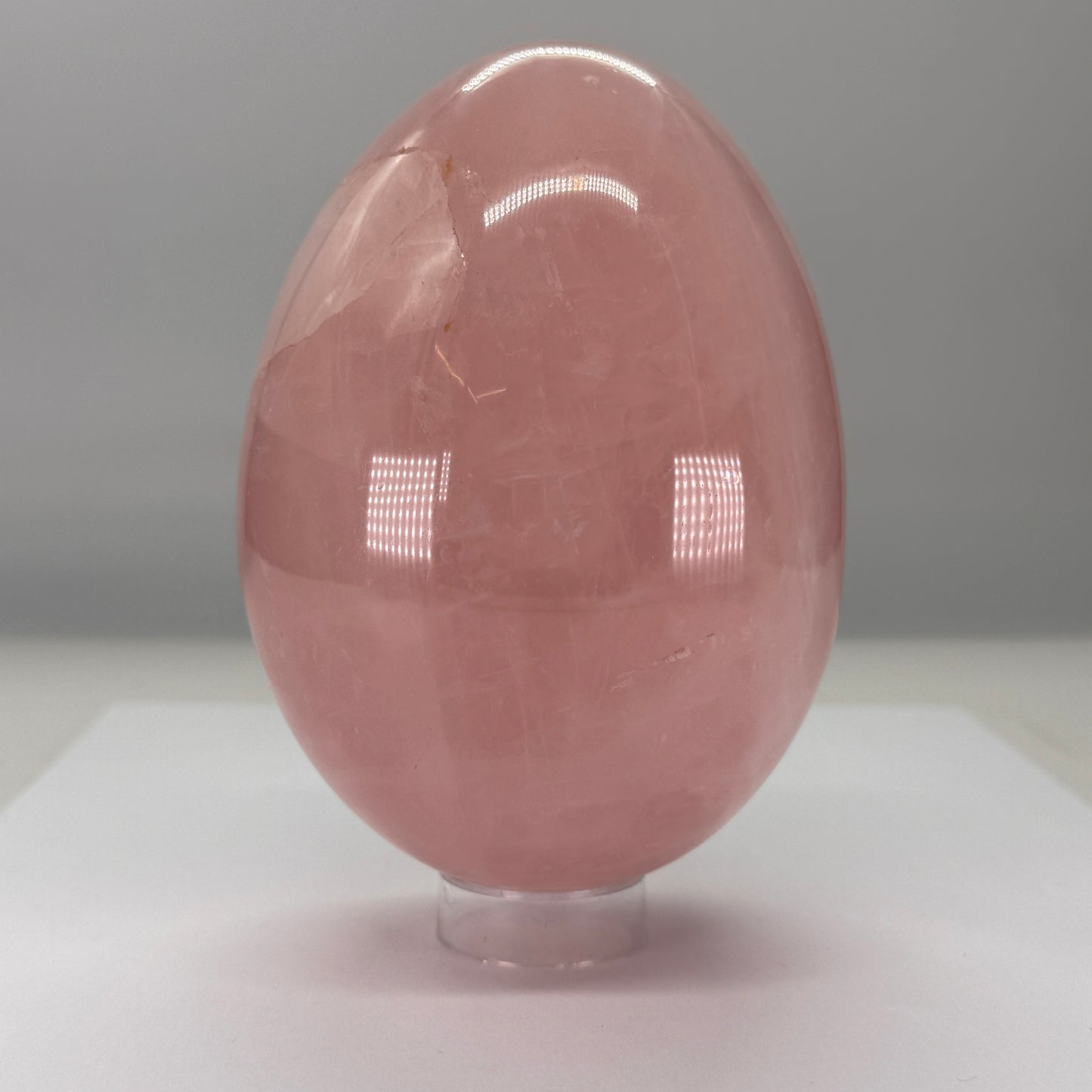 Rozenkwarts Ei Gepolijst van 1,4 kg