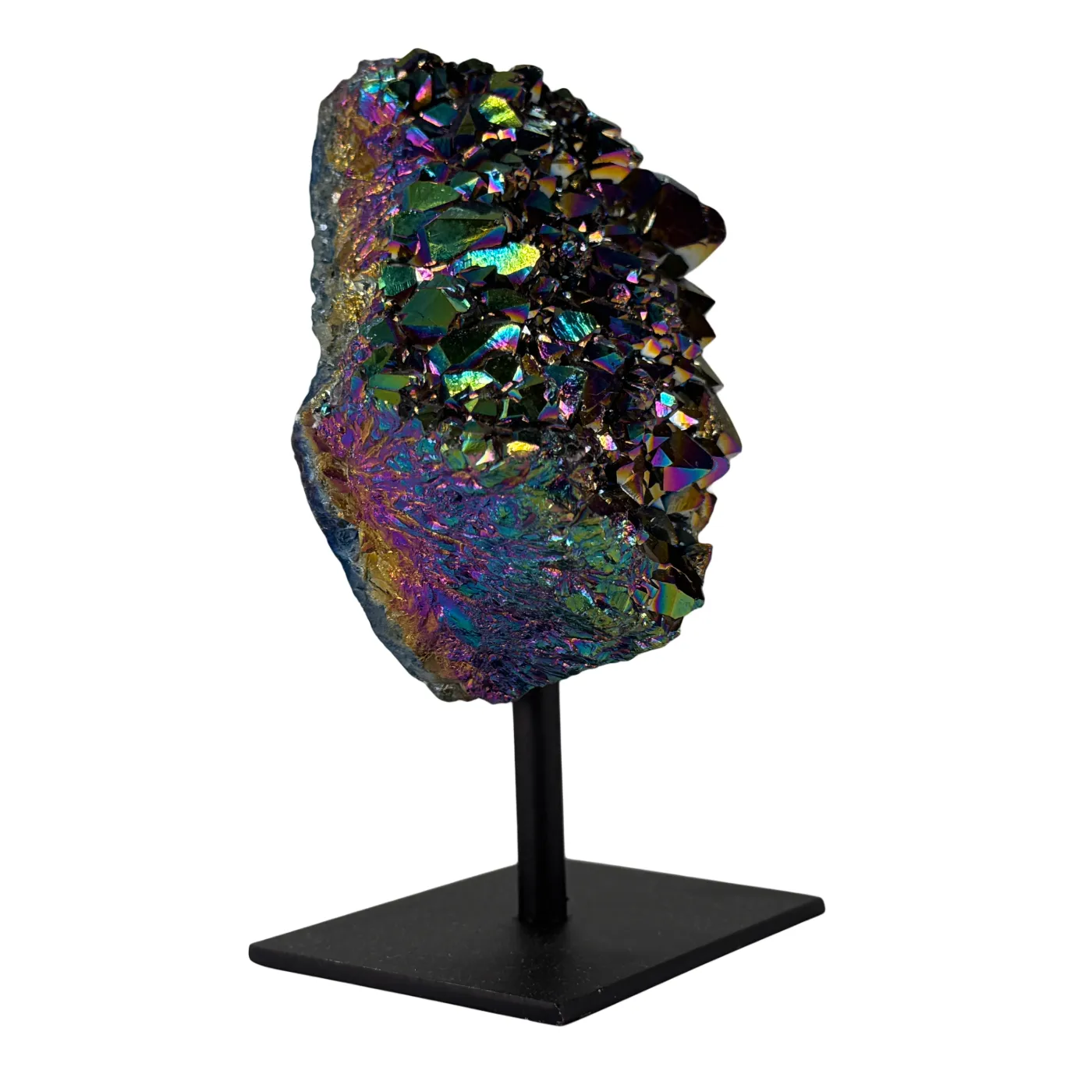 Titanium Rainbow Cluster op Voet #8